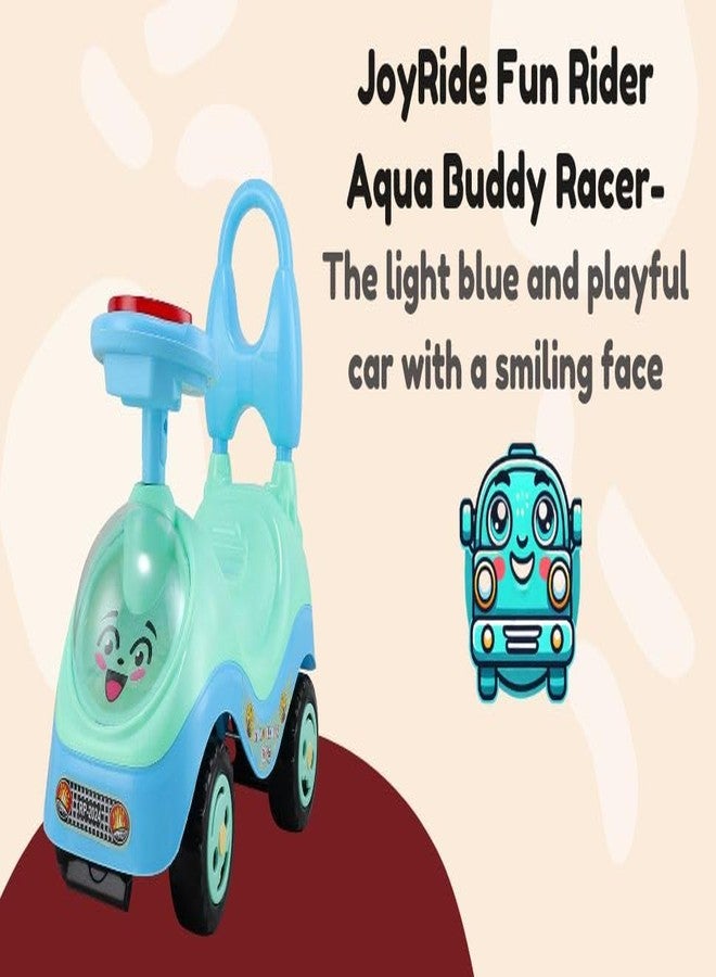 JoyRide Fun Rider Ride on & Car for Kids with Light,Music & Horn Steering, Push Car for Baby with Backrest, Safety Guard & Big Wheels, Ride on for Kids 1 to 3 Years Upto 25 Kgs (Blue) - Image 3